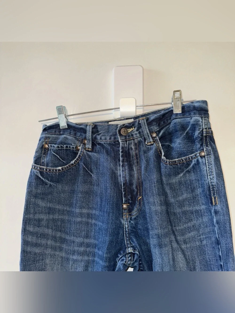 American Eagle Loose Fit Jeans Mens 29x30 Blue Medium Wash Straight Leg 5922